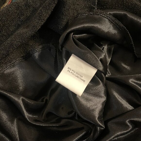 Gracia BOHO Owl Print Knit Dress  S  Pockets & Collar - Picture 6 of 8